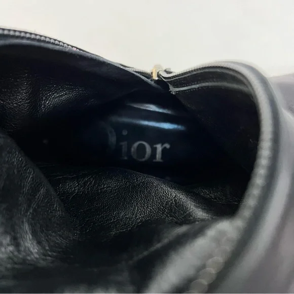 Dior Black Over the Knee Boots - Picture 4 of 16